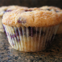 Blueberry Streusel Muffins Recipe | Allrecipes image