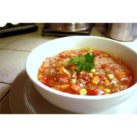 Winter Lentil Vegetable Soup Recipe | Allrecipes image