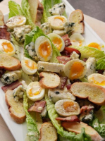 Caesar Salad with Blue Cheese and Bacon Recipe | Ina ... image