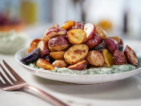 Crispy Roasted Potatoes Recipe | Katie Lee Biegel | Food ... image