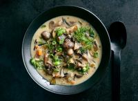 Pressure Cooker Mushroom and Wild Rice Soup Recipe - NYT ... image