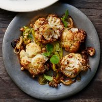 Roasted Cauliflower with Banana Peppers Recipe | EatingWell image