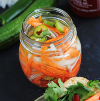 Spicy Vietnamese Quick Pickled Vegetables Recipe | Allrecipes image