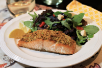Pistachio-Crusted Salmon Recipe | Allrecipes image