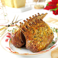 Herb-Crusted Rack of Lamb Recipe: How to Make It image