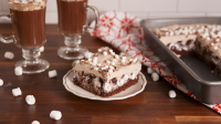 Best Hot Cocoa Poke Cake Recipe - How to Make Hot Coc… image