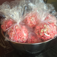 Festive JELL-O Popcorn Balls Recipe | Allrecipes image