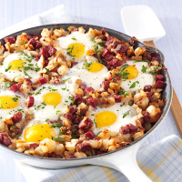 Corned Beef Hash and Eggs Recipe: How to Make It image