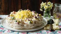 Easter lemon pavlova recipe - BBC Food image