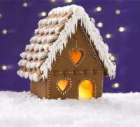 GINGERBREAD HOUSE TEMPLATE RECIPES