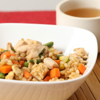 Easy Chicken Fried Rice Recipe | EatingWell image