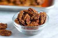 Crisp and Crunchy Candied Pecans - Inspired Taste image