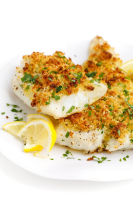 Parmesan Crusted Baked White Fish - The Lemon Bowl® image