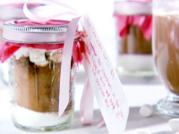 Hot Chocolate Jars Recipe | Sandra Lee | Food Network image
