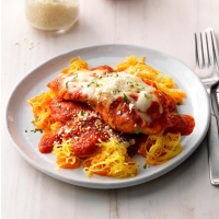Chicken Parmesan With Spaghetti Squash Recipe: Ho… image