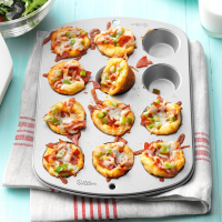 Mini Pizza Cups Recipe: How to Make It - Taste of Home image