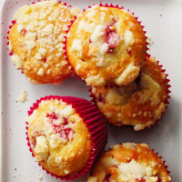 Lemon-Raspberry Streusel Muffins Recipe: How to Make It image