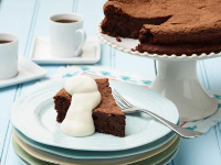 Flourless Chocolate Cake Recipe | Food Network Kitche… image