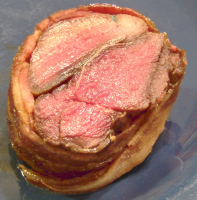 Sweet Bacon-Wrapped Venison Tenderloin Recipe - Food.com image