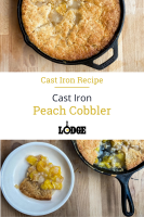 Cast Iron Peach Cobbler | Lodge Cast Iron image