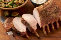 Pork Rib Roast with Mustard Sauce | Pork Recipes | Weber ... image