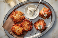 Pure Potato Latkes Recipe - NYT Cooking image