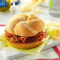 Hot Ham Sandwiches Recipe: How to Make It image
