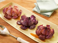 Sweet and Sour Flowering Red Onions Recipe | Alex ... image