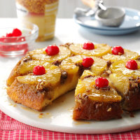Skillet Pineapple Upside-Down Cake Recipe: How to Make It image