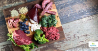 Raw Beef & Chicken Neck Dog Food Recipe: All Life Stages ... image