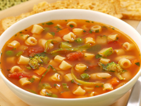 VEGETABLE SOUP WITH PASTA SHELLS RECIPES