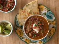 Chunky Beef Chili Recipe | Ree Drummond | Food Network image