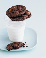 Double Chocolate Chunk Cookies Recipe | Martha Stewart image