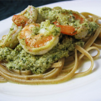 Creamy Pesto Shrimp Recipe | Allrecipes image