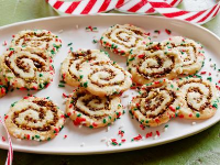 Cherry Pistachio Pinwheel Cookies Recipe | Jeff Mauro ... image