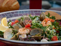 Chilled Italian Seafood Salad Recipe | Guy Fieri | Food ... image