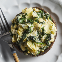 Spinach & Artichoke-Stuffed Portobello Mushrooms Recipe ... image