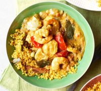 South Indian coconut & prawn curry recipe | BBC Good Food image