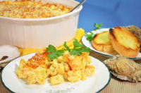 Seafood Mac and Cheese Recipe : Taste of Southern image