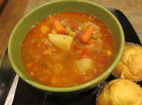 Poor Man's Vegetable Neckbone Soup | Just A Pinch Recipes image