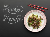 Beef with Broccoli Teriyaki and Ramen Noodles Recipe ... image