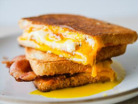 Fried Egg Sandwich Recipe | Claire Thomas | Food Network image