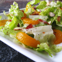 Romaine and Mandarin Orange Salad with Poppy Seed Dressin… image