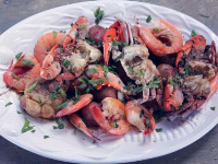Crab and Shrimp Boil with New Potatoes Recipe | Nancy ... image