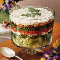 Layered Lettuce Salad Recipe: How to Make It image