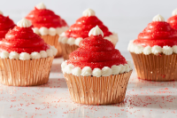 Best Santa Hat Cupcake Recipe - How to Make Santa Hat Cup… image