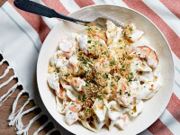 Shrimp Scampi Mac and Cheese Recipe - Food Network image