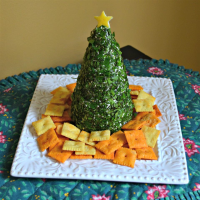 Cream Cheese, Havarti, and Parmesan Herbed Christmas … image
