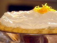 Lemon Chiffon Pie Recipe | Food Network image
