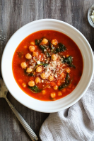 Chickpea Tomato Soup - Skinnytaste image